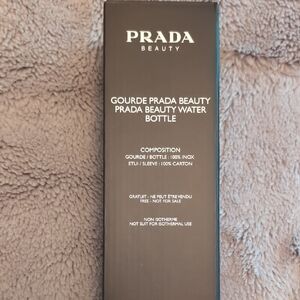 NEW NEVER USED Prada Beauty Stainless Steel Bottle